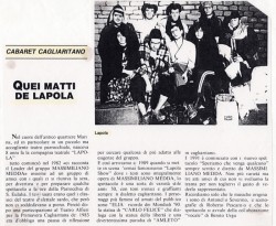 Lapola Cabaret Cagliaritano Anno (1991)